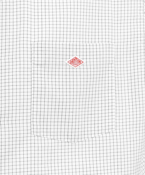 DANTON(ダントン)の「【DANTON/ダントン】DOT BUTTON B.D. SHIRT SS 26SS(DT-B0337 POD)(シャツ/ブラウス・メンズ・ホワイト系その他2/ブラック系その他・38/40/42/44)」の18枚目の写真