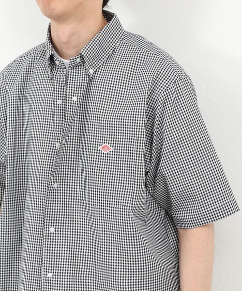 DANTON(ダントン)の「【DANTON/ダントン】DOT BUTTON B.D. SHIRT SS 26SS(DT-B0337 POD)(シャツ/ブラウス・メンズ・ホワイト系その他2/ブラック系その他・38/40/42/44)」の22枚目の写真