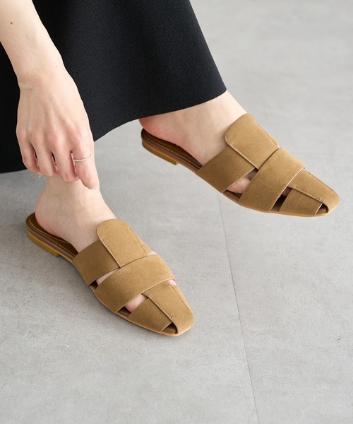 PUAL CE CIN（ピュアルセシン）の「グルカミュールサンダル（サンダル・レディース・ブラック/ベージュ・SMALL/MEDIUM/LARGE）」の3枚目の写真