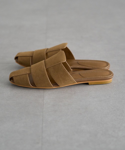 PUAL CE CIN（ピュアルセシン）の「グルカミュールサンダル（サンダル・レディース・ブラック/ベージュ・SMALL/MEDIUM/LARGE）」の6枚目の写真