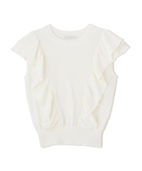 PROPORTION BODY DRESSING(プロポーションボディドレッシング)の「シンプルラッフルニット / 1216170503(ニット/セーター・レディース・グリーン/ピンク/ホワイト系その他・MEDIUM/SMALL)」の9枚目の写真