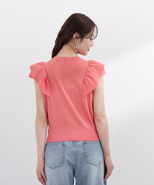 PROPORTION BODY DRESSING(プロポーションボディドレッシング)の「シンプルラッフルニット / 1216170503(ニット/セーター・レディース・グリーン/ピンク/ホワイト系その他・MEDIUM/SMALL)」の19枚目の写真