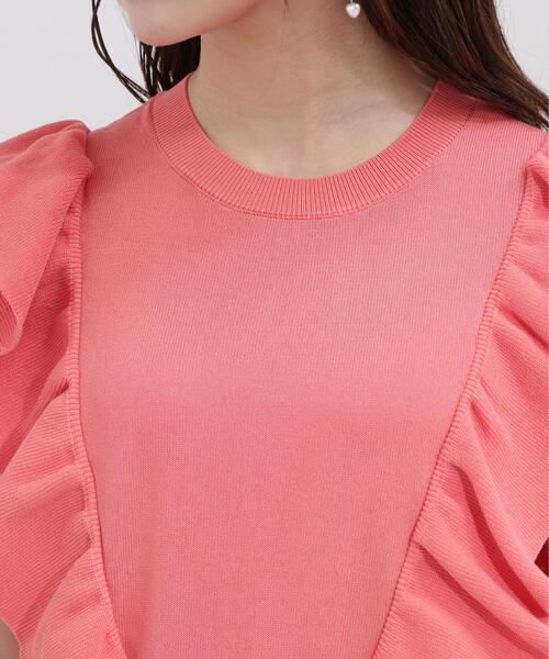 PROPORTION BODY DRESSING(プロポーションボディドレッシング)の「シンプルラッフルニット / 1216170503(ニット/セーター・レディース・グリーン/ピンク/ホワイト系その他・MEDIUM/SMALL)」の20枚目の写真