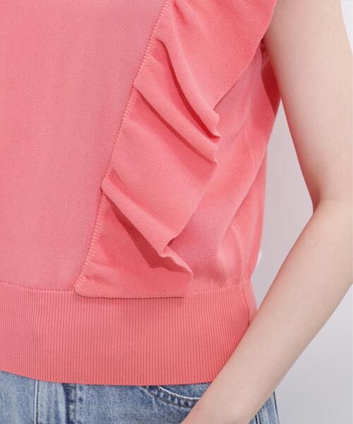 PROPORTION BODY DRESSING(プロポーションボディドレッシング)の「シンプルラッフルニット / 1216170503(ニット/セーター・レディース・グリーン/ピンク/ホワイト系その他・MEDIUM/SMALL)」の22枚目の写真