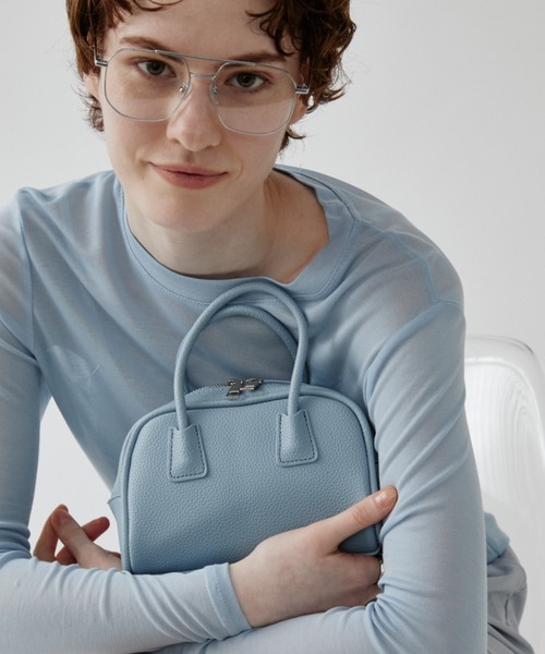arholiday.standard(エーアールホリデースタンダード)の「2way mini boston bag / 2wayカラーミニボストンバッグ(ボストンバッグ・レディース・ブラック/ブルー・FREE)」の10枚目の写真