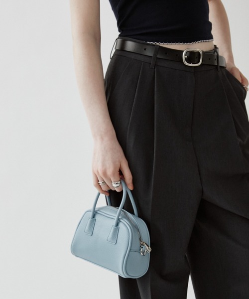 arholiday.standard(エーアールホリデースタンダード)の「2way mini boston bag / 2wayカラーミニボストンバッグ(ボストンバッグ・レディース・ブラック/ブルー・FREE)」の14枚目の写真