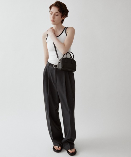 arholiday.standard(エーアールホリデースタンダード)の「2way mini boston bag / 2wayカラーミニボストンバッグ(ボストンバッグ・レディース・ブラック/ブルー・FREE)」の8枚目の写真