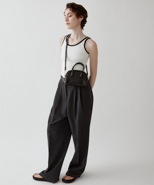 arholiday.standard(エーアールホリデースタンダード)の「2way mini boston bag / 2wayカラーミニボストンバッグ(ボストンバッグ・レディース・ブラック/ブルー・FREE)」の9枚目の写真