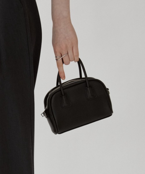 arholiday.standard(エーアールホリデースタンダード)の「2way mini boston bag / 2wayカラーミニボストンバッグ(ボストンバッグ・レディース・ブラック/ブルー・FREE)」の3枚目の写真