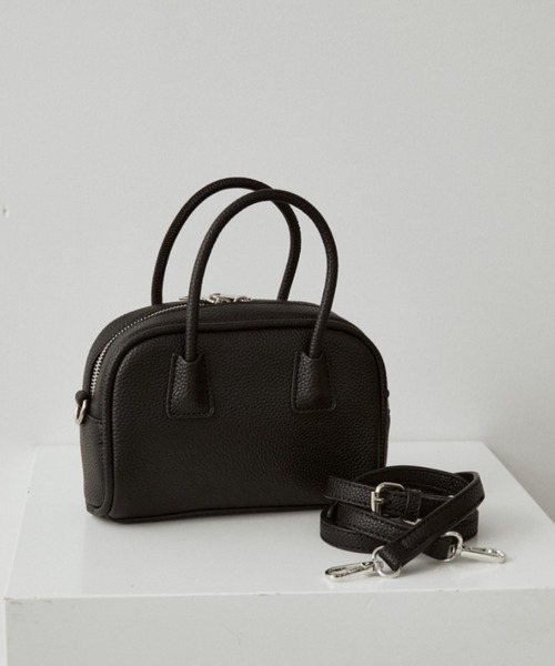 arholiday.standard(エーアールホリデースタンダード)の「2way mini boston bag / 2wayカラーミニボストンバッグ(ボストンバッグ・レディース・ブラック/ブルー・FREE)」の21枚目の写真