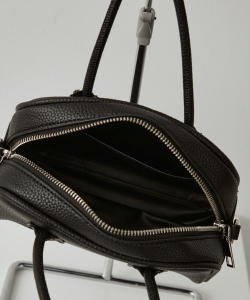 arholiday.standard(エーアールホリデースタンダード)の「2way mini boston bag / 2wayカラーミニボストンバッグ(ボストンバッグ・レディース・ブラック/ブルー・FREE)」の22枚目の写真
