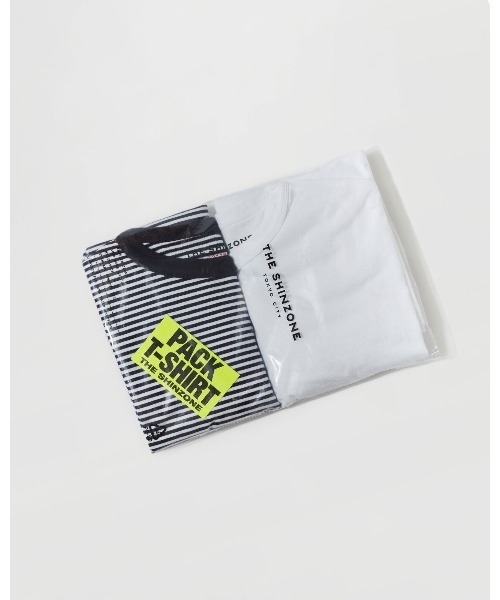 THE SHINZONE(ザ シンゾーン)の「PACK TEE 20SMSCU66(Tシャツ/カットソー・レディース・グリーン/レッド/その他3・FREE)」の3枚目の写真