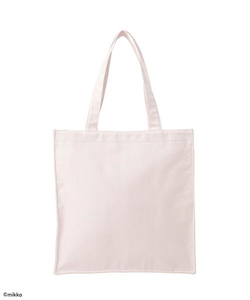 Maison de FLEUR(メゾンドフルール)の「Lil ala mode スクエアトートバッグ(トートバッグ・レディース・アイボリー/ライトピンク・FREE)」の11枚目の写真