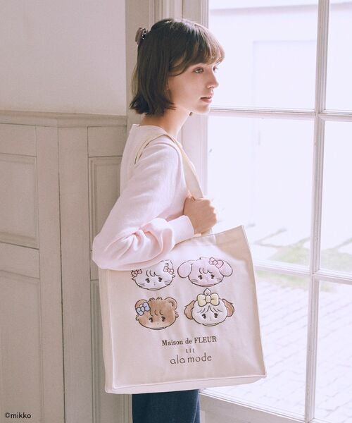 Lil ala mode スクエアトートバッグ（トートバッグ）｜Maison de FLEUR