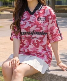 Tシャツ/カットソー（ピンク/桃色系・チェック柄）ファッション通販