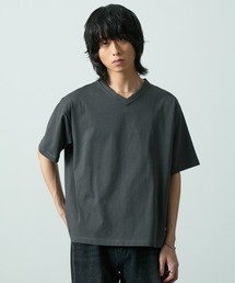 CIYOT（シヨウト）の「【CIYOT】ハイゲージコットンレギュラーフィット  Vネック Tシャツ <接触冷感>（Tシャツ/カットソー）」