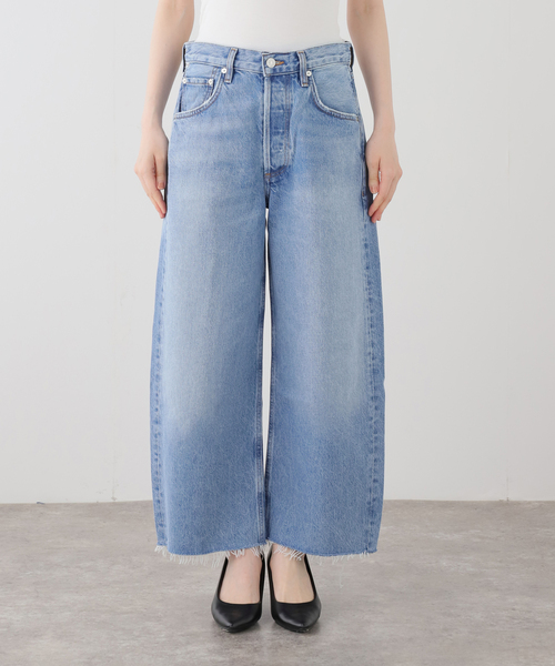 Citizens of humanity（シチズンズオブヒューマニティー）の「CITIZENS OF HUMANITY AYLA RAW HEM CROP デニムパンツ 2117C-1810（デニムパンツ・レディース・ブルー・25/27/26）」の8枚目の写真