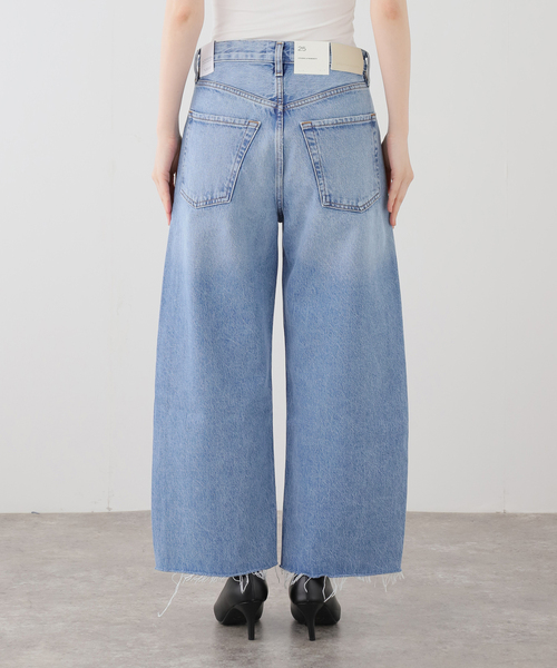 Citizens of humanity（シチズンズオブヒューマニティー）の「CITIZENS OF HUMANITY AYLA RAW HEM CROP デニムパンツ 2117C-1810（デニムパンツ・レディース・ブルー・25/27/26）」の10枚目の写真
