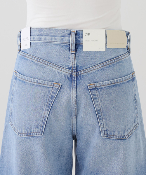 Citizens of humanity（シチズンズオブヒューマニティー）の「CITIZENS OF HUMANITY AYLA RAW HEM CROP デニムパンツ 2117C-1810（デニムパンツ・レディース・ブルー・25/27/26）」の11枚目の写真