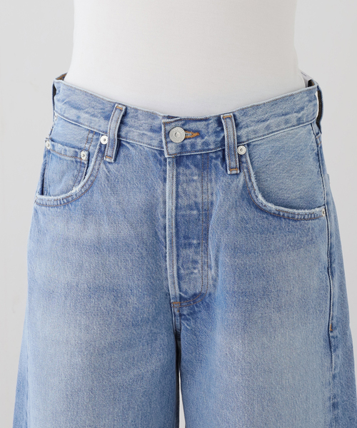 Citizens of humanity（シチズンズオブヒューマニティー）の「CITIZENS OF HUMANITY AYLA RAW HEM CROP デニムパンツ 2117C-1810（デニムパンツ・レディース・ブルー・25/27/26）」の12枚目の写真