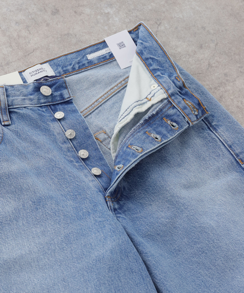 Citizens of humanity（シチズンズオブヒューマニティー）の「CITIZENS OF HUMANITY AYLA RAW HEM CROP デニムパンツ 2117C-1810（デニムパンツ・レディース・ブルー・25/27/26）」の15枚目の写真
