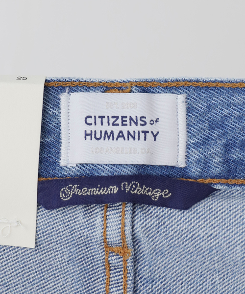 Citizens of humanity（シチズンズオブヒューマニティー）の「CITIZENS OF HUMANITY AYLA RAW HEM CROP デニムパンツ 2117C-1810（デニムパンツ・レディース・ブルー・25/27/26）」の17枚目の写真