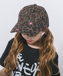 URBAN CHERRY（アーバンチェリー）の「ミニハートデザインレオパードキャップ（キャップ）」