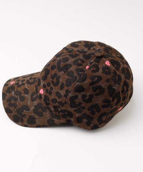 URBAN CHERRY（アーバンチェリー）の「ミニハートデザインレオパードキャップ（キャップ・キッズ・ブラウン/グレー・FREE）」の14枚目の写真
