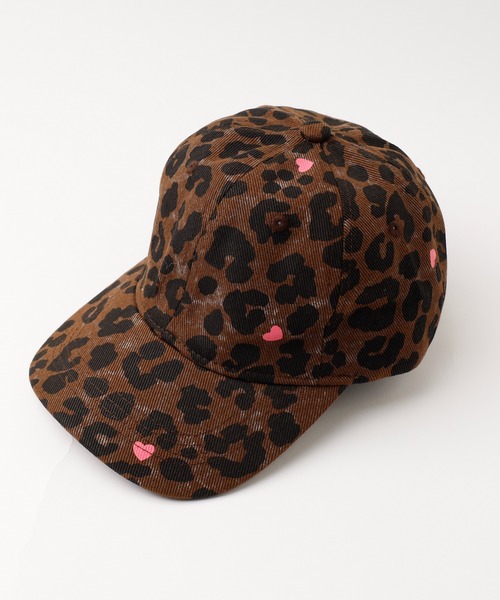 URBAN CHERRY（アーバンチェリー）の「ミニハートデザインレオパードキャップ（キャップ・キッズ・ブラウン/グレー・FREE）」の17枚目の写真