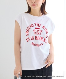【GOOD ROCK SPEED】NYC ロゴプリント ノースリーブTシャツ