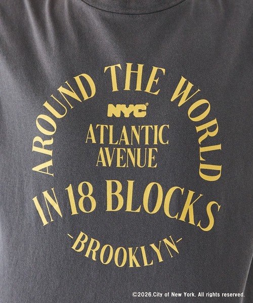 GOOD ROCK SPEED(グッドロックスピード)の「【GOOD ROCK SPEED】NYC ロゴプリント ノースリーブTシャツ(Tシャツ/カットソー・レディース・ホワイト/ブラック・F)」の17枚目の写真