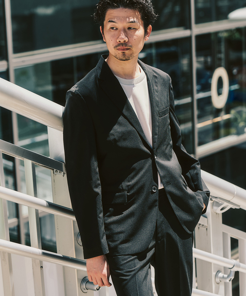 417 EDIFICE(フォーワンセブンエディフィス)の「ワルツ ルミフレッシュセットアップ(セットアップ・メンズ・ブラック/ネイビー/ベージュ・XX-LARGE/X-LARGE/LARGE/MEDIUM/SMALL)」の18枚目の写真
