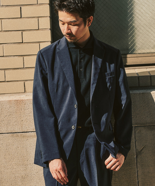 417 EDIFICE(フォーワンセブンエディフィス)の「ワルツ ルミフレッシュセットアップ(セットアップ・メンズ・ブラック/ネイビー/ベージュ・XX-LARGE/X-LARGE/LARGE/MEDIUM/SMALL)」の9枚目の写真