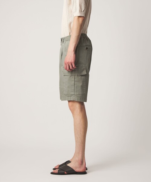 UNITED ARROWS(ユナイテッドアローズ)の「<DEVORE> カーゴ イージーショーツ(その他パンツ・メンズ・オリーブ/ベージュ・50/48/46/44)」の5枚目の写真