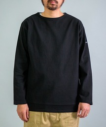 OMNIGOD（オムニゴッド）の「[OMNIGOD mens / オムニゴッド] ８/天竺 ボートネックチューブシャツ（Tシャツ/カットソー）」