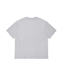 スモールCロゴナイロンTシャツアッシュブルー