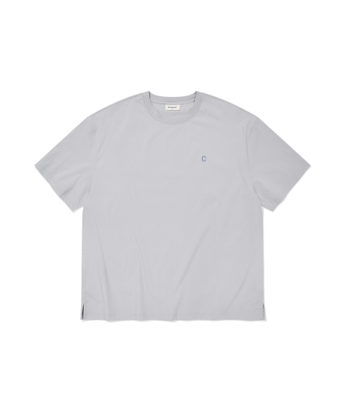 COVERNAT(カバーナット)の「スモールCロゴナイロンTシャツアッシュブルー(Tシャツ/カットソー・レディース・その他・SMALL/MEDIUM/LARGE/X-LARGE/XX-LARGE)」の4枚目の写真