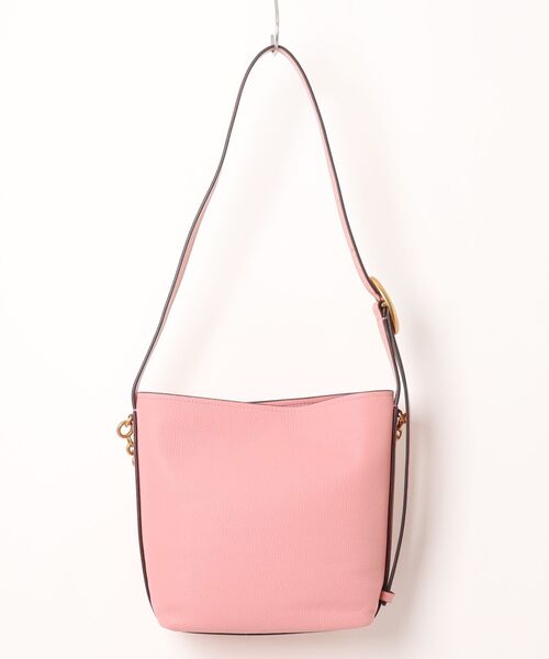 MICHAEL KORS(マイケルコース)の「NOLITA ペブルレザー チェーン バケットバッグ ショルダートート スモール(ショルダーバッグ・レディース・ピンク系・FREE)」の5枚目の写真