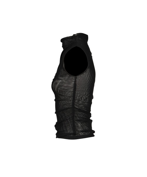 BOHEMSEO（ボヘミアンソウル）の「HALF NECK SHIRRING SLEEVELESS（その他トップス・メンズ・ブラック/チェック・OS）」の10枚目の写真