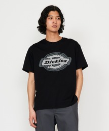 Dickies（ディッキーズ）の「Dickies/ディッキーズ ラフエッジ ホースシューロゴ プリントTシャツ（Tシャツ/カットソー）」