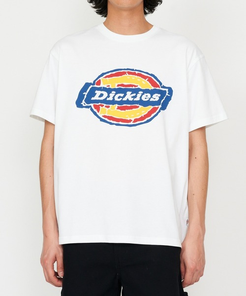 Dickies(ディッキーズ)の「Dickies/ディッキーズ ラフエッジ ホースシューロゴ プリントTシャツ(Tシャツ/カットソー・メンズ・ホワイト/ブラック・MEDIUM/LARGE/X-LARGE)」の6枚目の写真