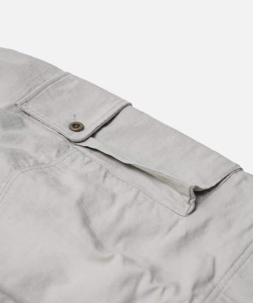 FRIZMWORKS(フリズムワークス)の「FRENCH ARMY BERMUDA PANTS _ LIGHT GRAY(その他パンツ・レディース・その他・LARGE/X-LARGE)」の7枚目の写真