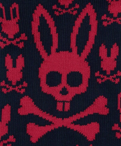 Psycho Bunny（サイコバニー）の「BUNNYロゴ ソックス（ソックス/靴下・メンズ・ライトグレー/ブラック/ネイビー・25-27）」の5枚目の写真