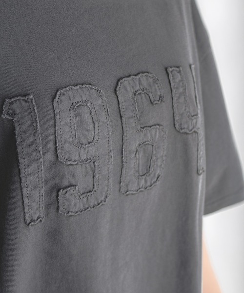 itto...(イット)の「ピグメント加工刺繍ロゴTシャツ(Tシャツ/カットソー・レディース・グレイッシュベージュ/ブラック・M)」の16枚目の写真