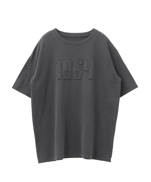 itto...(イット)の「ピグメント加工刺繍ロゴTシャツ(Tシャツ/カットソー・レディース・グレイッシュベージュ/ブラック・M)」の17枚目の写真
