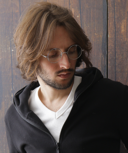 NO ID.（ノーアイディ）の「メタルラウンドアイウェアー（メガネ・メンズ・ブラウン/グリーン/ピンク/ブルー/シルバー/イエロー/ゴールド・ONE SIZE）」の6枚目の写真