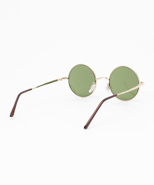 NO ID.（ノーアイディ）の「メタルラウンドアイウェアー（メガネ・メンズ・ブラウン/グリーン/ピンク/ブルー/シルバー/イエロー/ゴールド・ONE SIZE）」の9枚目の写真