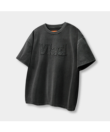 VLAD カットオフアプリケ半袖Tシャツ_4 COLOR