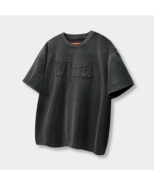 DIMITRI BLACK(ディミトリブラック)の「VLAD カットオフアプリケ半袖Tシャツ_4 COLOR(Tシャツ/カットソー・レディース・チャコール/ホワイト/ブラック/チャコールグレー・MEDIUM/LARGE/X-LARGE)」の4枚目の写真