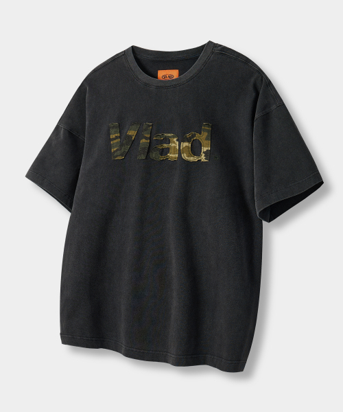 DIMITRI BLACK(ディミトリブラック)の「VLAD カットオフアプリケ半袖Tシャツ_4 COLOR(Tシャツ/カットソー・レディース・チャコール/ホワイト/ブラック/チャコールグレー・MEDIUM/LARGE/X-LARGE)」の14枚目の写真